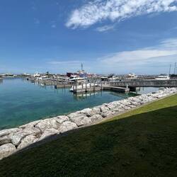 Tied up in Mackinac City