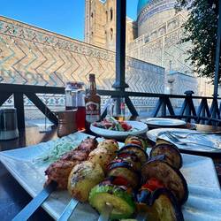 Abendessen mit Aussicht