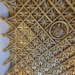 Eine 24 karatige Golddecke