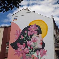 Such a pretty graffiti. I'm proud of you, DM!