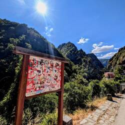 On my way to Matka Canyon