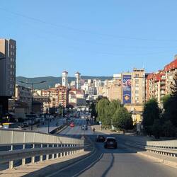 Wtf is Bill Clinton doing there? It's literally the first thing you see entering Pristina