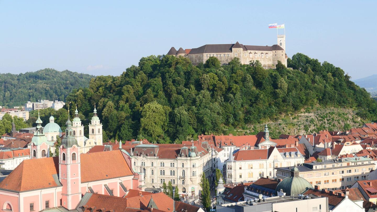 La cathédrale et le château.