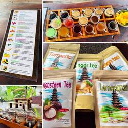 Unser Kaffee- und Teetasting. Tee für die kalten Tage zuhause gekauft.