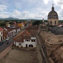 The best panorama of the city: from the roof of Nuestra Señora de la Merced.