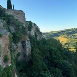 View from the western edge of Orvieto