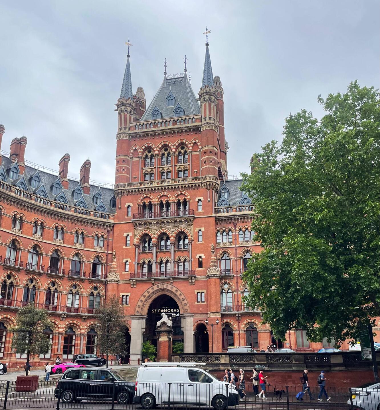 St Pancras station