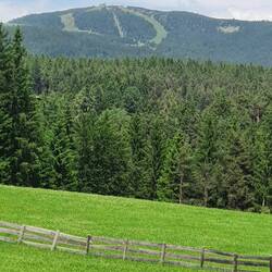 Rittner Horn mit Lifttrasse