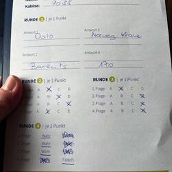 Zwischendurch mal ein Barquiz mitgemacht und nichts gewonnen 🤭