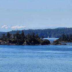 Approaching Victoria from Vancouver