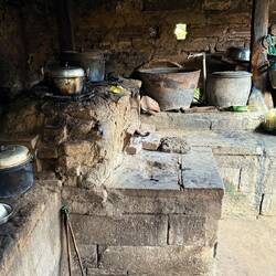 Wird noch mit Holz eingefeuert