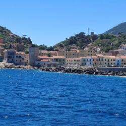 Arriving at my beloved Giglio Island