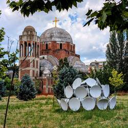 Unfinished Serbian-Orthodox Church of Christ the Saviour
