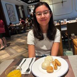 Steamed buns and sausages for breakfast