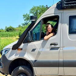 Gabi fährt auch mal!