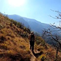 Cesar führt mich schließlich wieder zurück