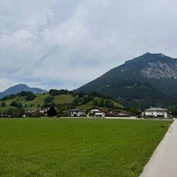 Bei Wiesing begann der 480 Meter Anstieg.