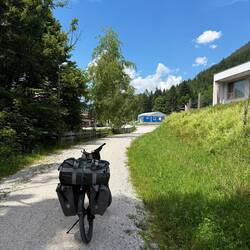 Endlich geschafft. Die Kleidung war komplett durchnässt vom Schweiss 🥵.