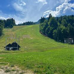 Zielhang vo de Weltcuprenne vo Kranjska Gora