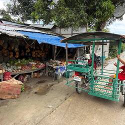 Our little fruit stall 🍌🍉