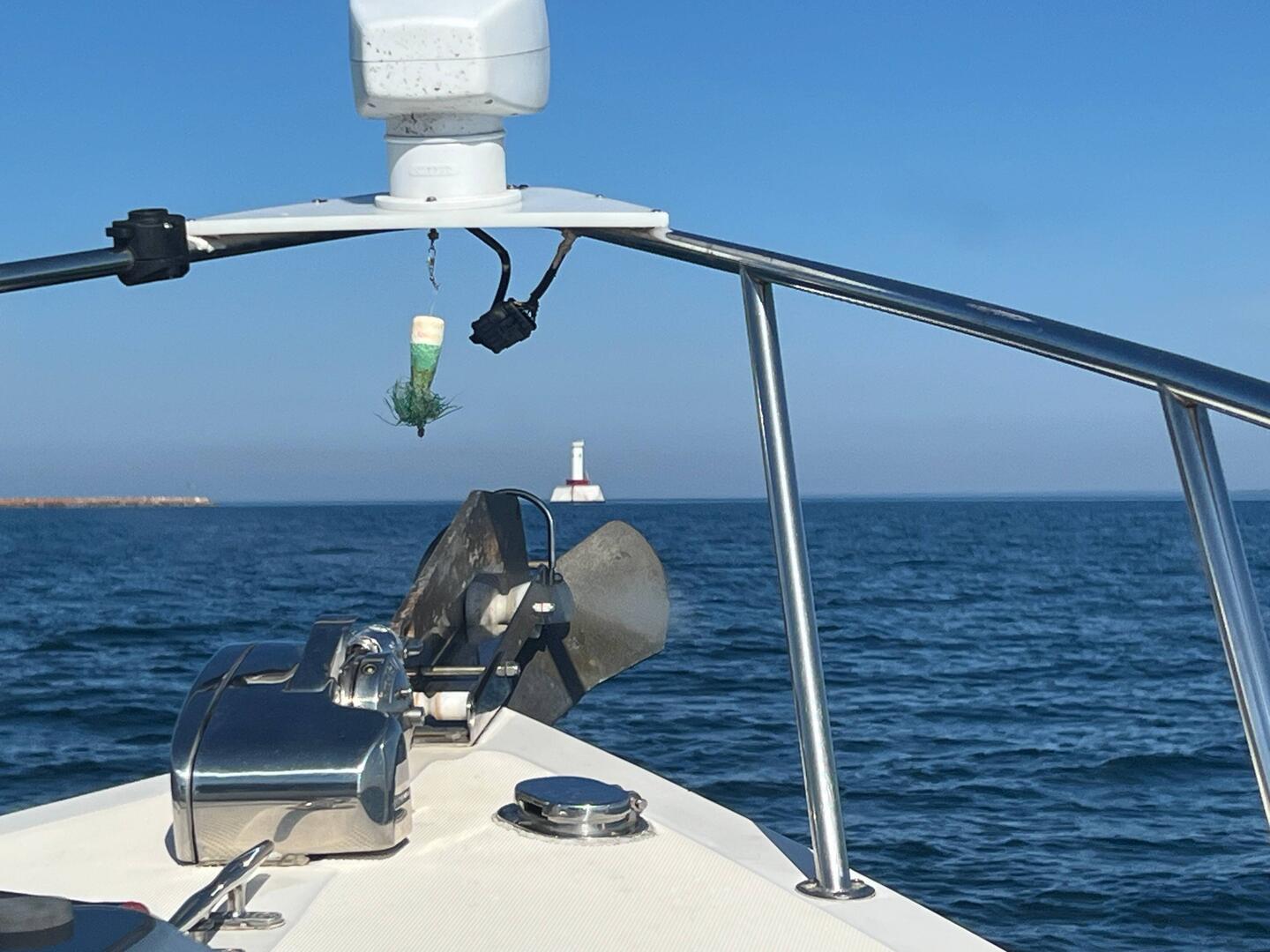 Entering Mackinac Island Inlet