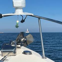 Entering Mackinac Island Inlet