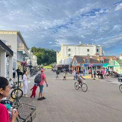 Mackinac Island downtown