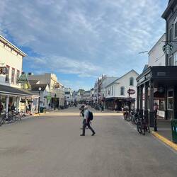 Mackinac Island downtown