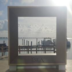 Open air mall called La Isla.