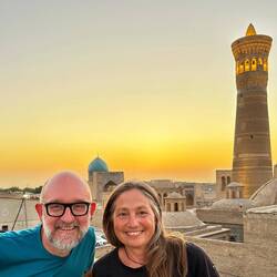 Abendessen mit Aussicht..