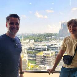 Dazu zunächst rauf zur Seilbahn.