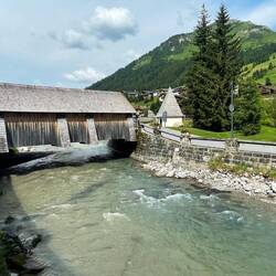 Erster Blick auf den Lech