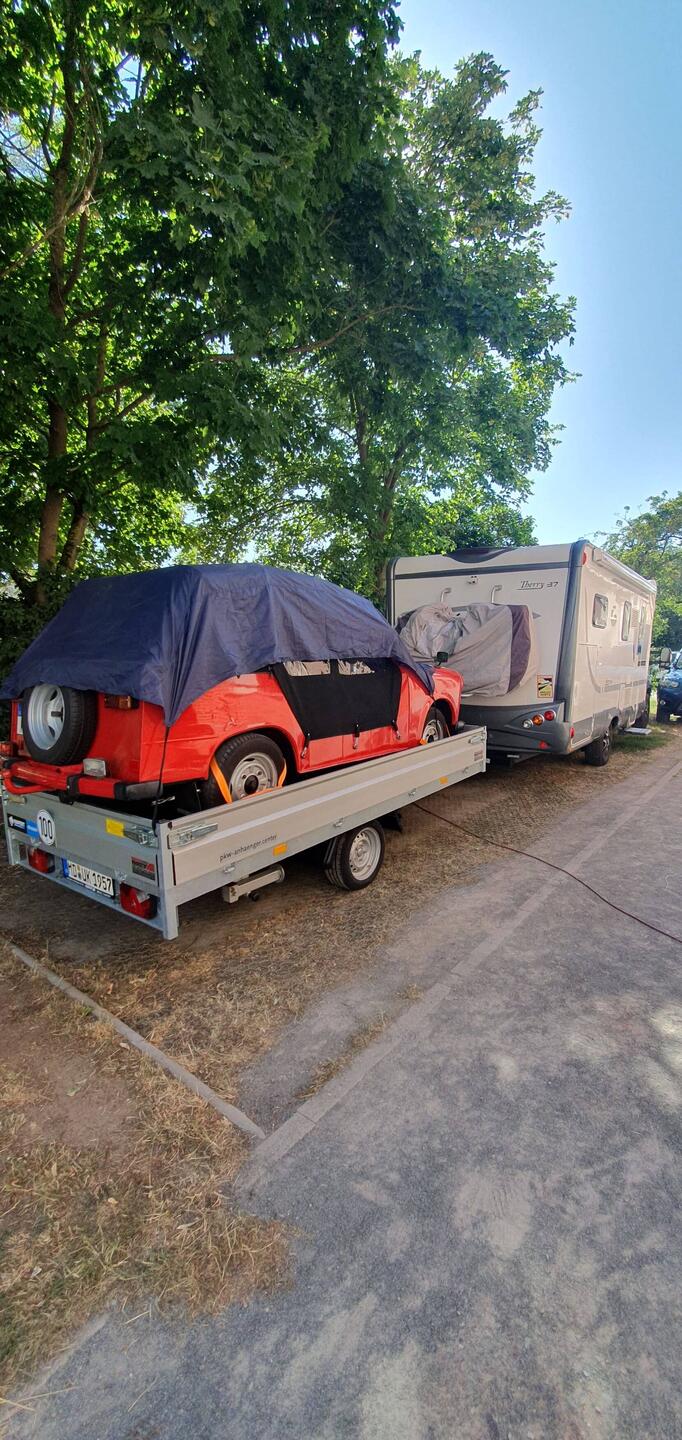 Reisevorbereitung abgeschossen