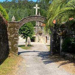 Eingang zum ehemaligen Kloster