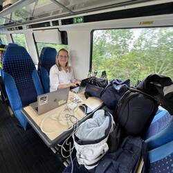 Manchester to Liverpool train