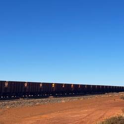 The iron ore trains