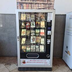 Im Bahnhof - ein Bücherautomat