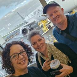 Start of the first leg....looking fresh