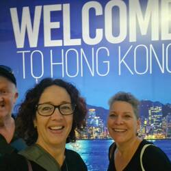 Made it to Hong Kong