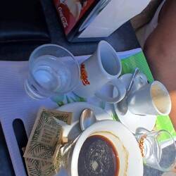 Erstmal einen Kaffee genießen