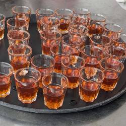 Some Akvavit to warm us up.