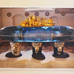 So sieht das Grabmal von Margarethe II. aus.