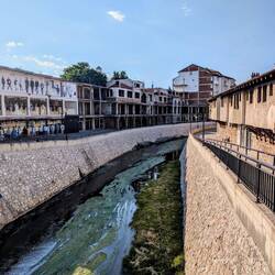 These puppets and empty houses make it look rather haunted