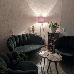 Cute little lobby of Hotel Venisi