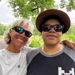 Beth & Cousin Mozelle