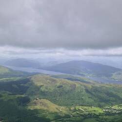 Aussicht Abstieg Ben Nevis