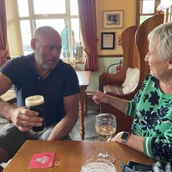 Got my Mum finger out for Welsh son Toby Small