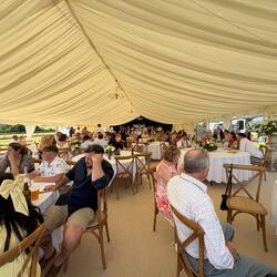 The Marquee was rather large with a dance floor behind the bar