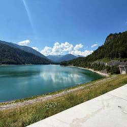 Am Sylvensteinspeichersee.