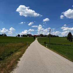 Ein paar letzte kleinere Anstiege.